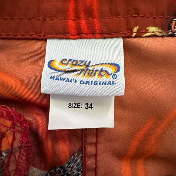 Crazy Shirts ~ Mens Dragon Boardshorts ~ size 34 - Picture 6 of 10